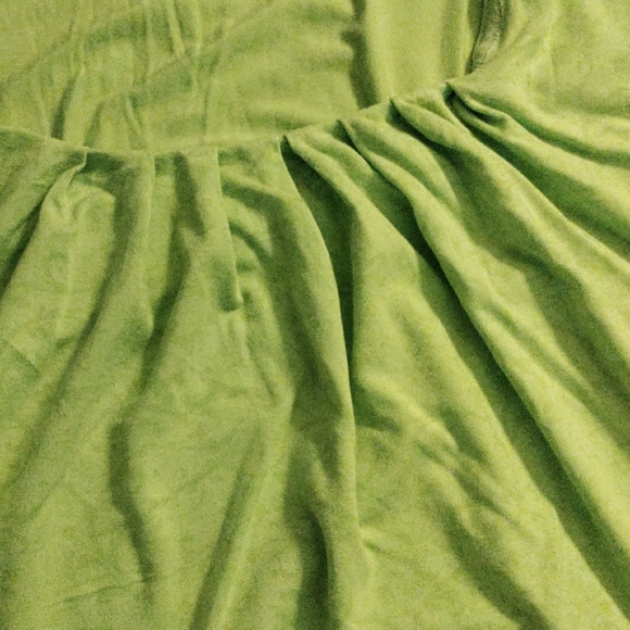 Blue Sky Neon Green Sleeveless Top - Size XL - Picture 2 of 3